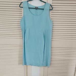 J. Jill Sky Blue Sleeveless Dress
